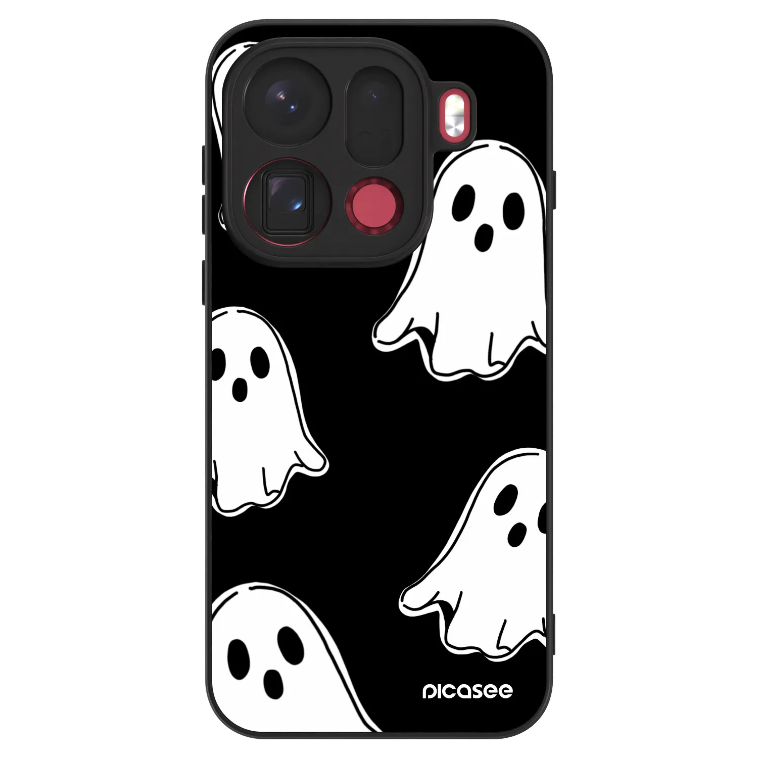 Picasee ULTIMATE CASE pro OPPO Find X9 Pro - Black ghosts