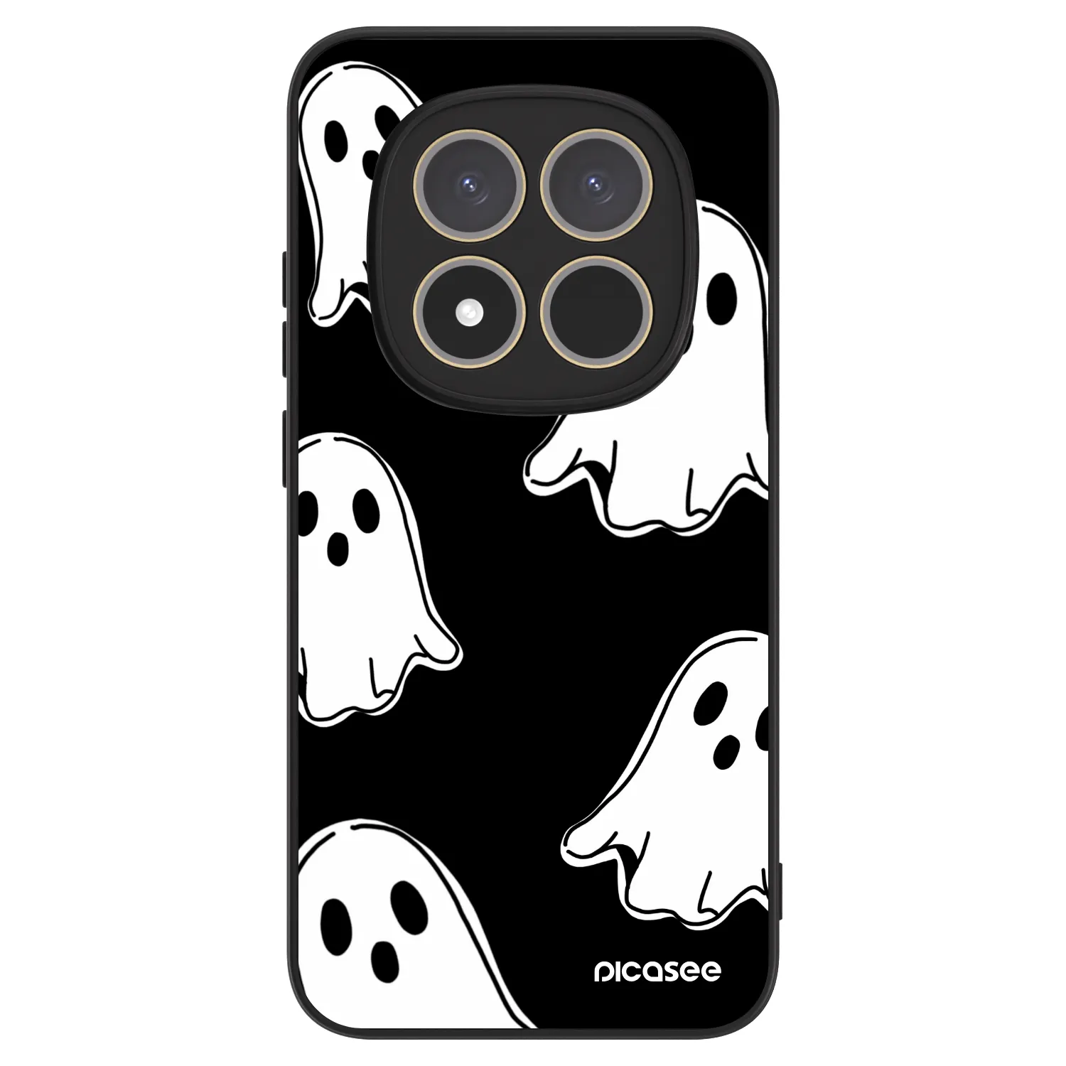 Picasee ULTIMATE CASE pro Xiaomi Redmi Note 15 Pro 5G - Black ghosts