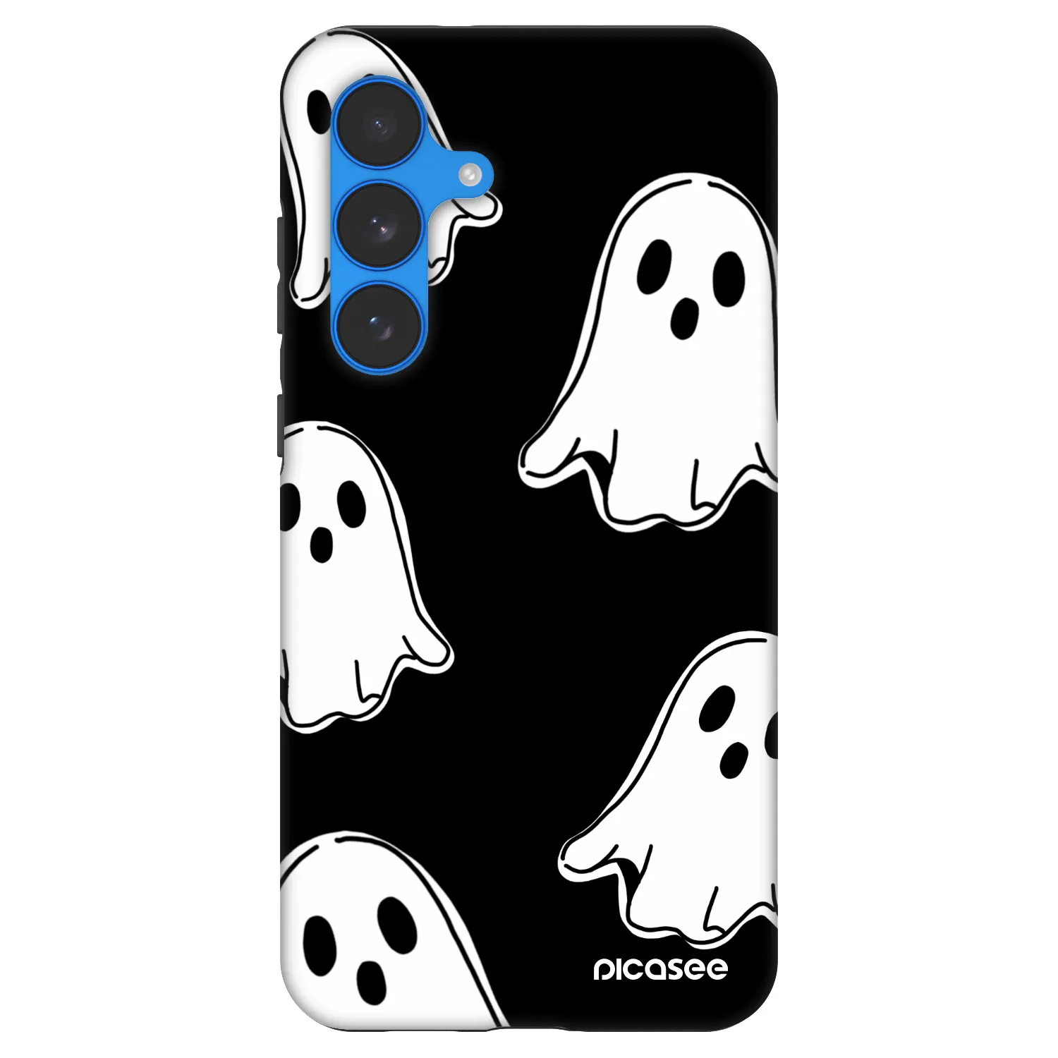 Picasee Fashion Case pro Samsung Galaxy S25 FE 5G - Black ghosts