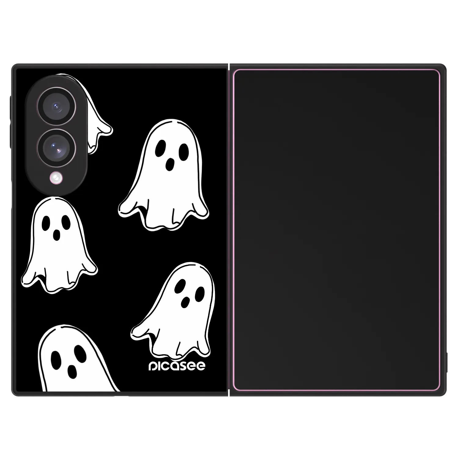 Picasee ULTIMATE CASE pro Samsung Galaxy Z Fold8 5G - Black ghosts