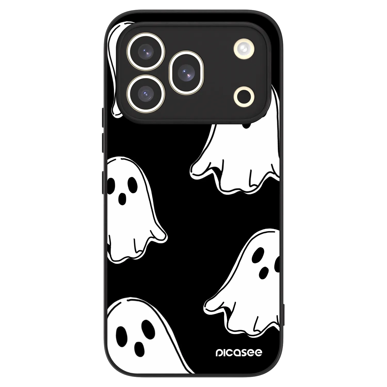 Picasee ULTIMATE CASE pro Honor 600 Pro - Black ghosts