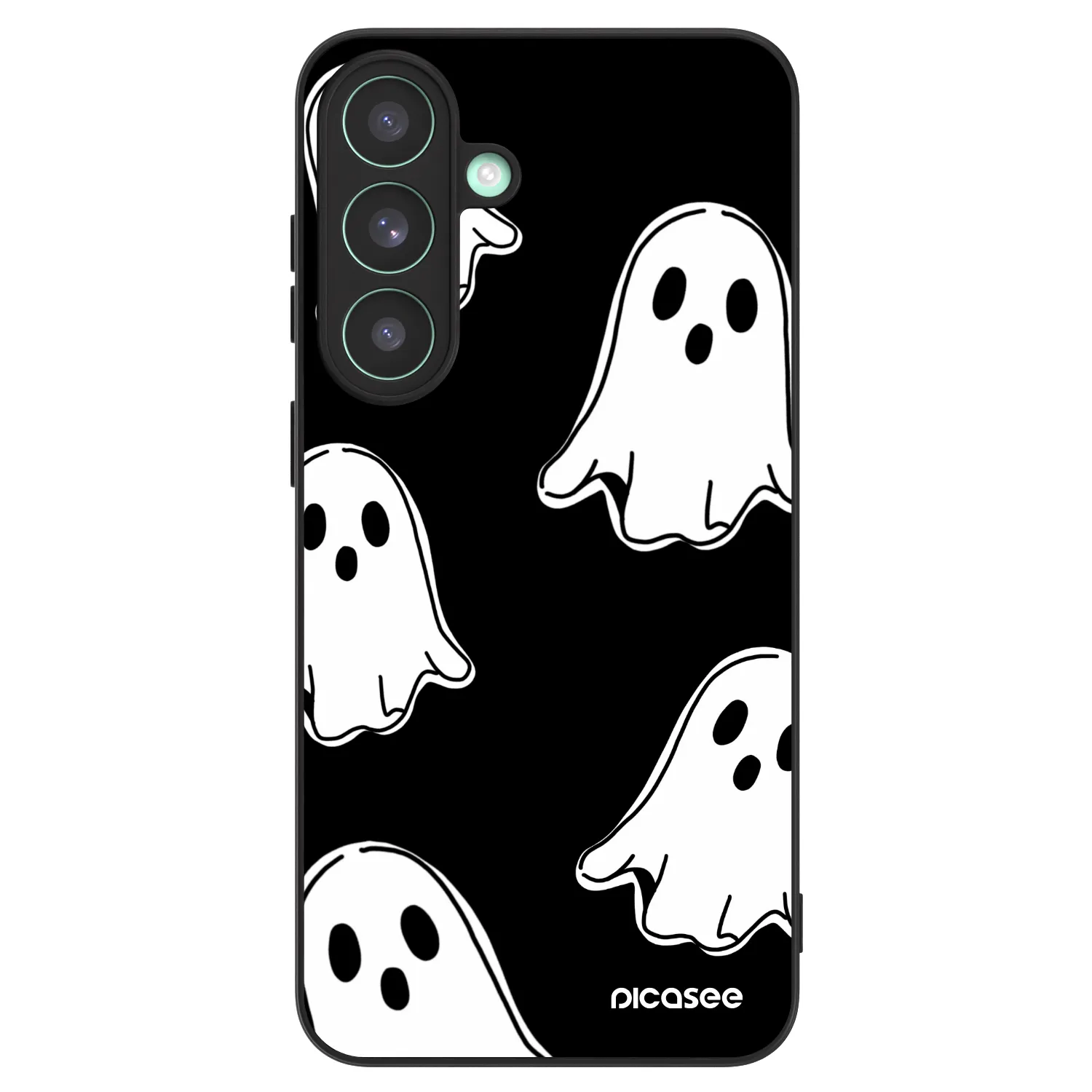 Picasee ULTIMATE CASE PowerShare pro Samsung Galaxy S26 FE - Black ghosts