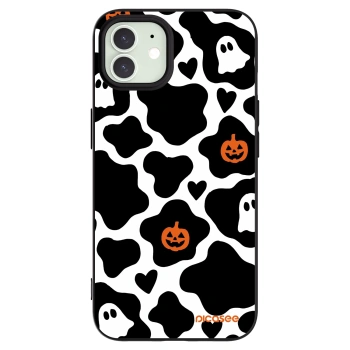 Picasee silikonový černý obal pro Apple iPhone 12 - Boow