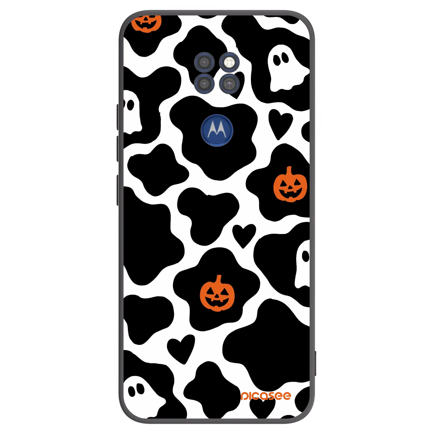 Picasee silikonový černý obal pro Motorola Moto G9 Play - Boow