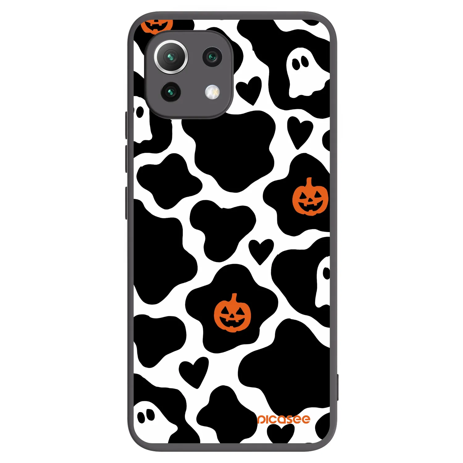 Picasee silikonový černý obal pro Xiaomi Mi 11 Lite - Boow