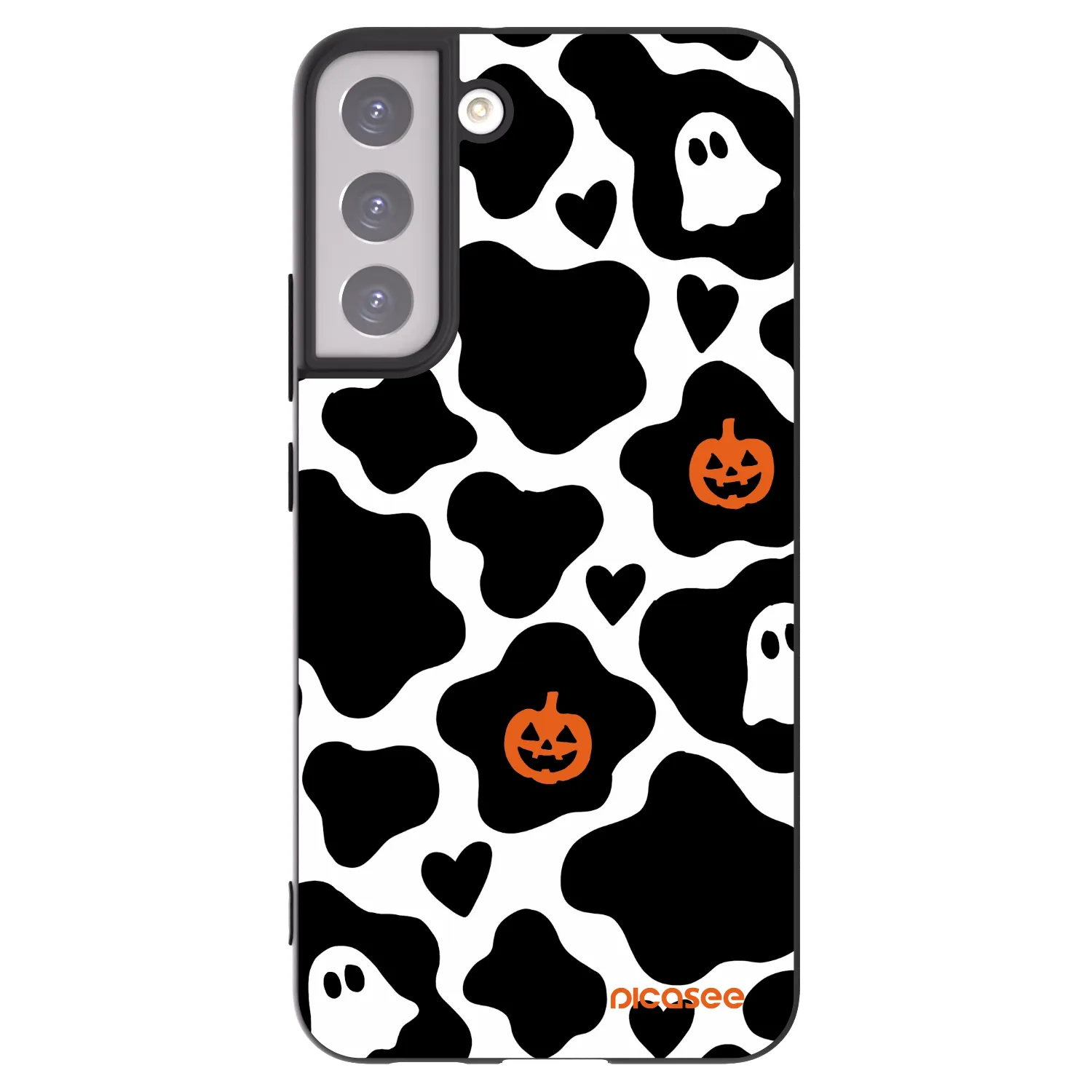 Picasee silikonový černý obal pro Samsung Galaxy S22+ 5G - Boow
