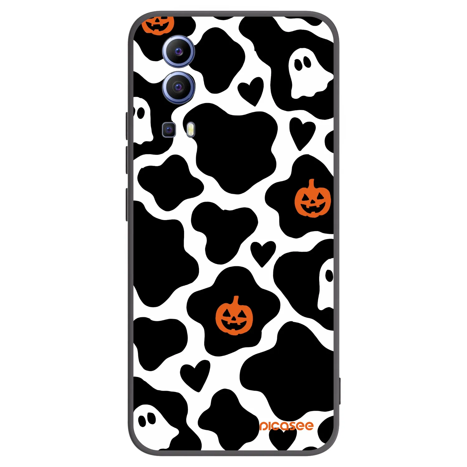 Picasee silikonový černý obal pro Vivo Y52 5G - Boow