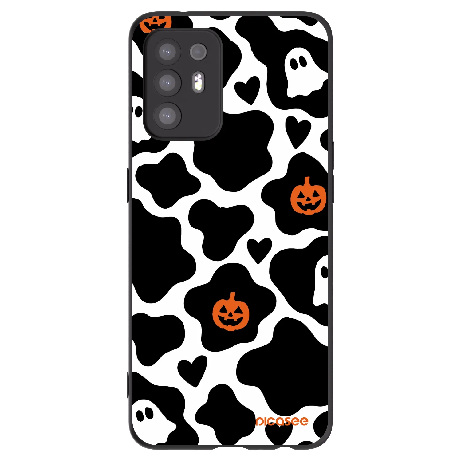 Picasee silikonový černý obal pro OPPO A94 5G - Boow
