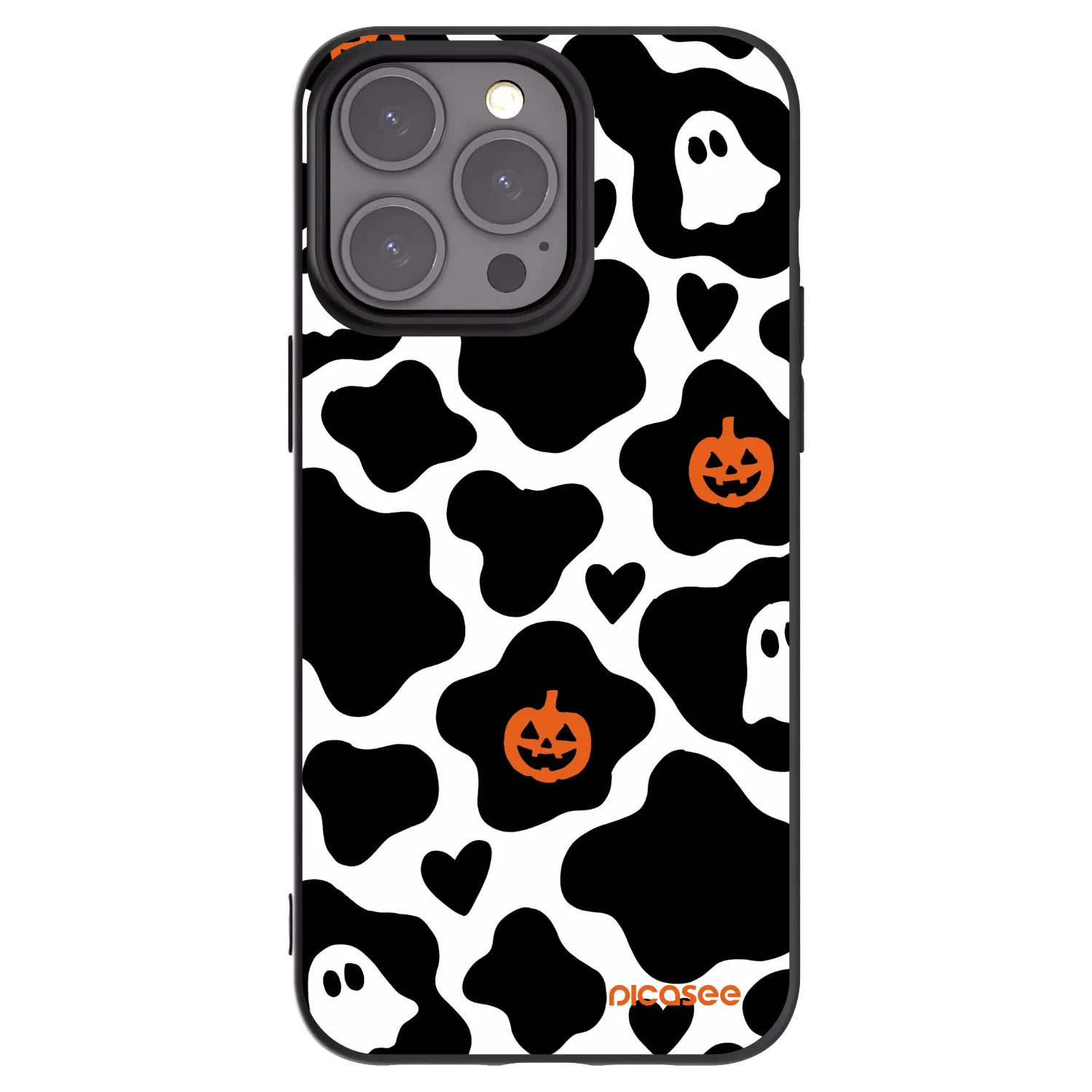 Picasee silikonový černý obal pro Apple iPhone 15 Pro Max - Boow