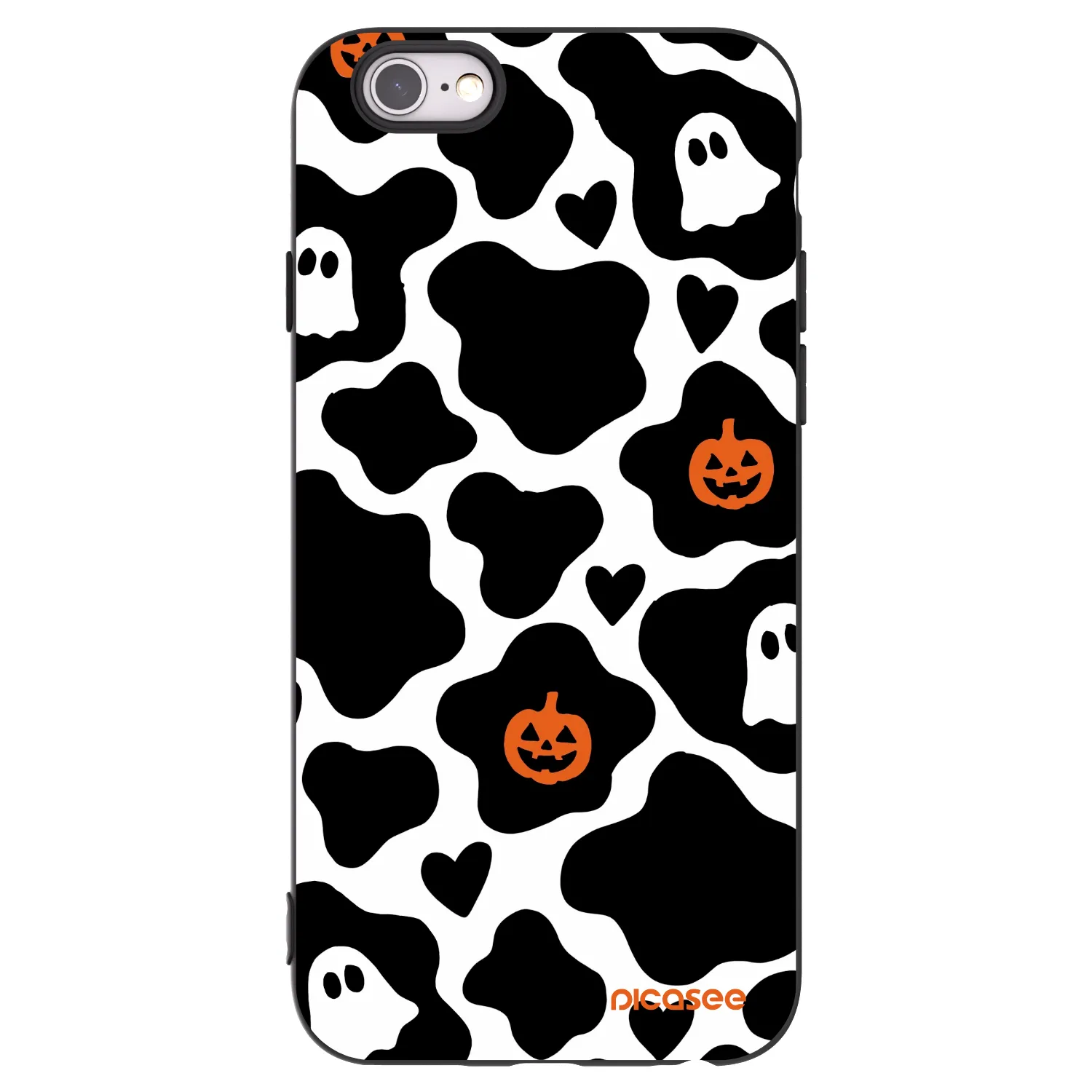 Picasee silikonový černý obal pro Apple iPhone 6/6S - Boow