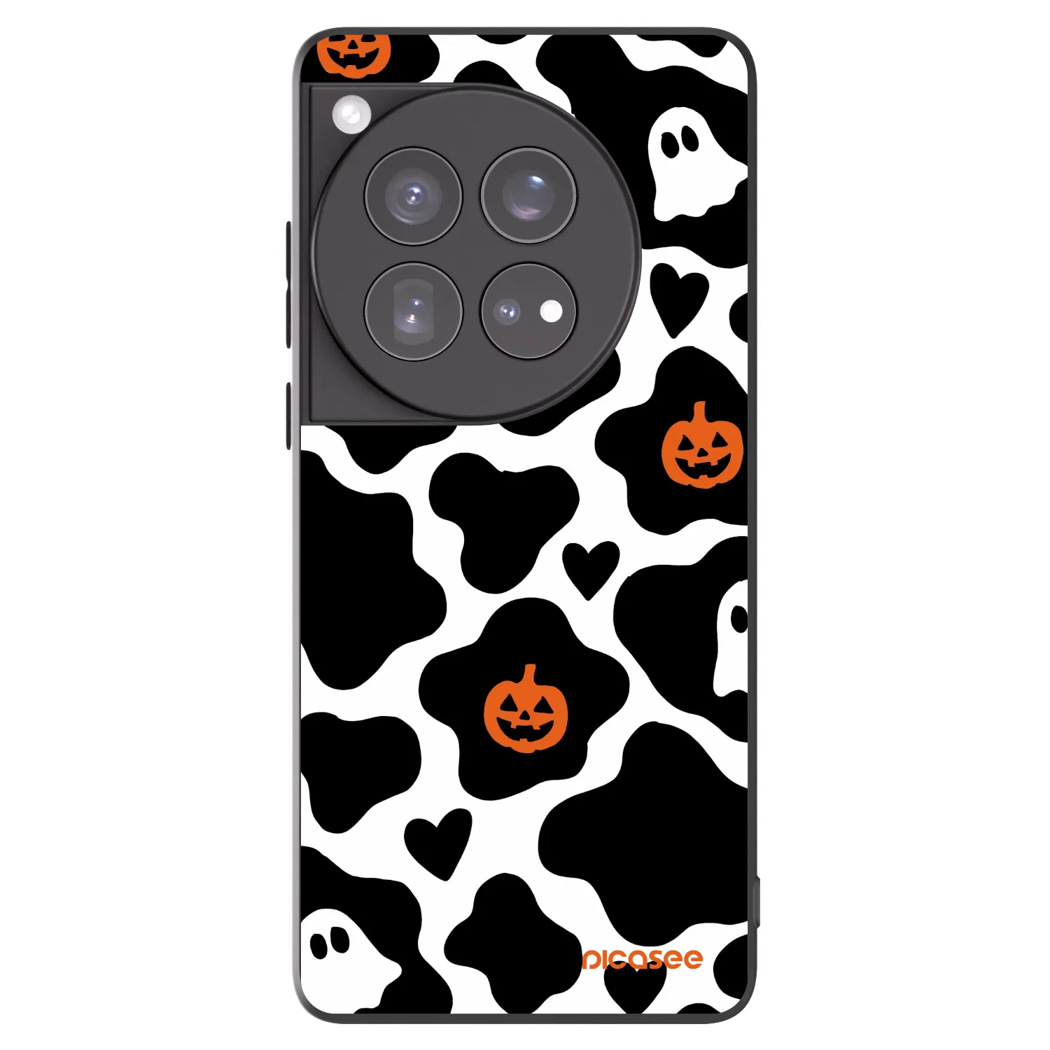 Picasee silikonový černý obal pro OnePlus 12 5G - Boow