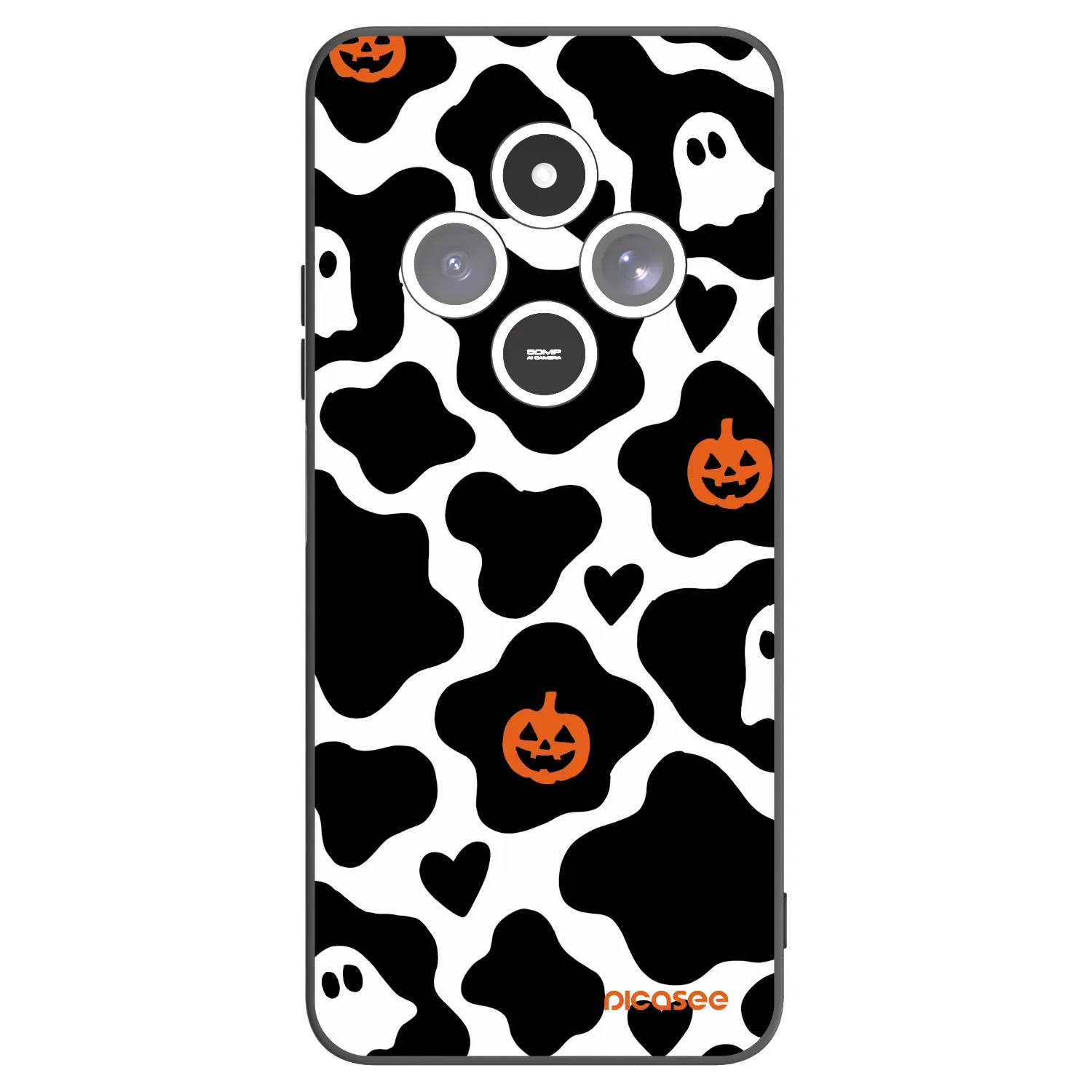Picasee silikonový černý obal pro Xiaomi Redmi 14C - Boow
