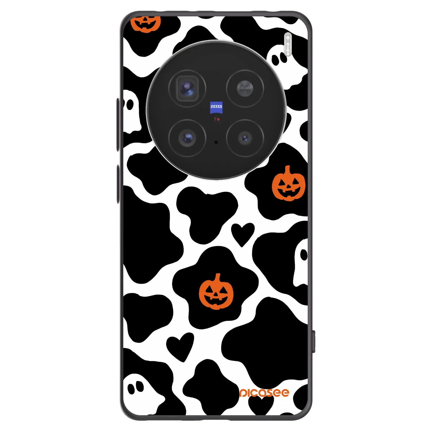 Picasee silikonový černý obal pro Vivo X200 Pro - Boow