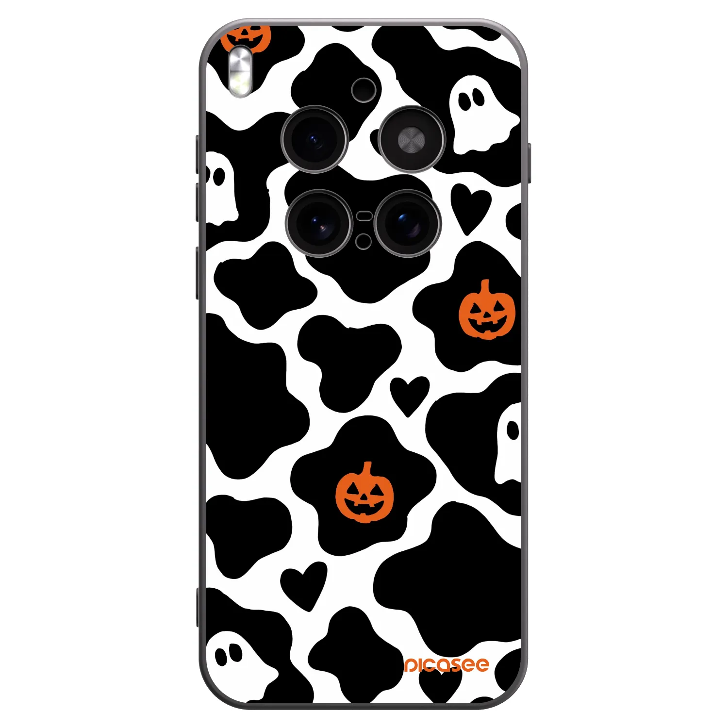 Picasee silikonový černý obal pro Vivo X300 Pro - Boow
