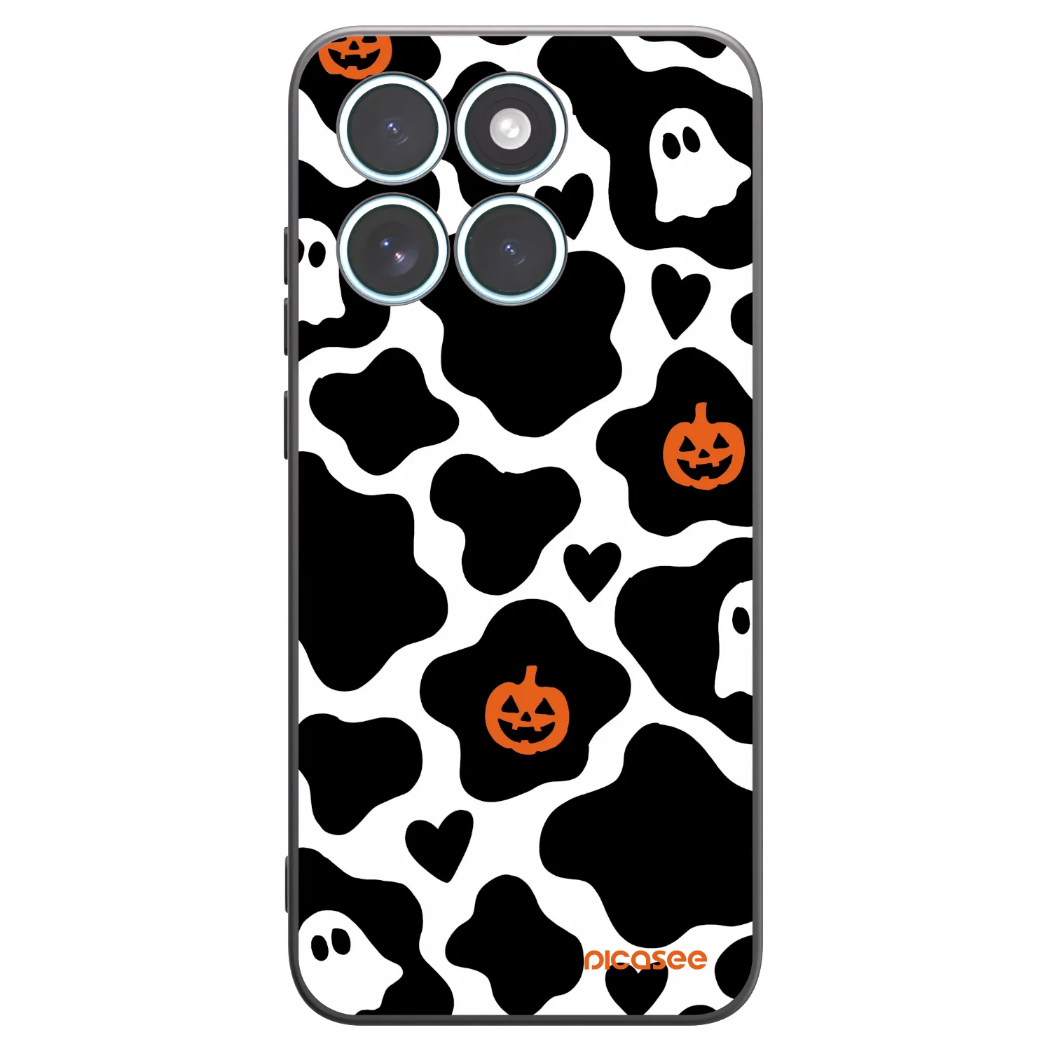 Picasee silikonový černý obal pro Motorola Edge 70 Fusion - Boow