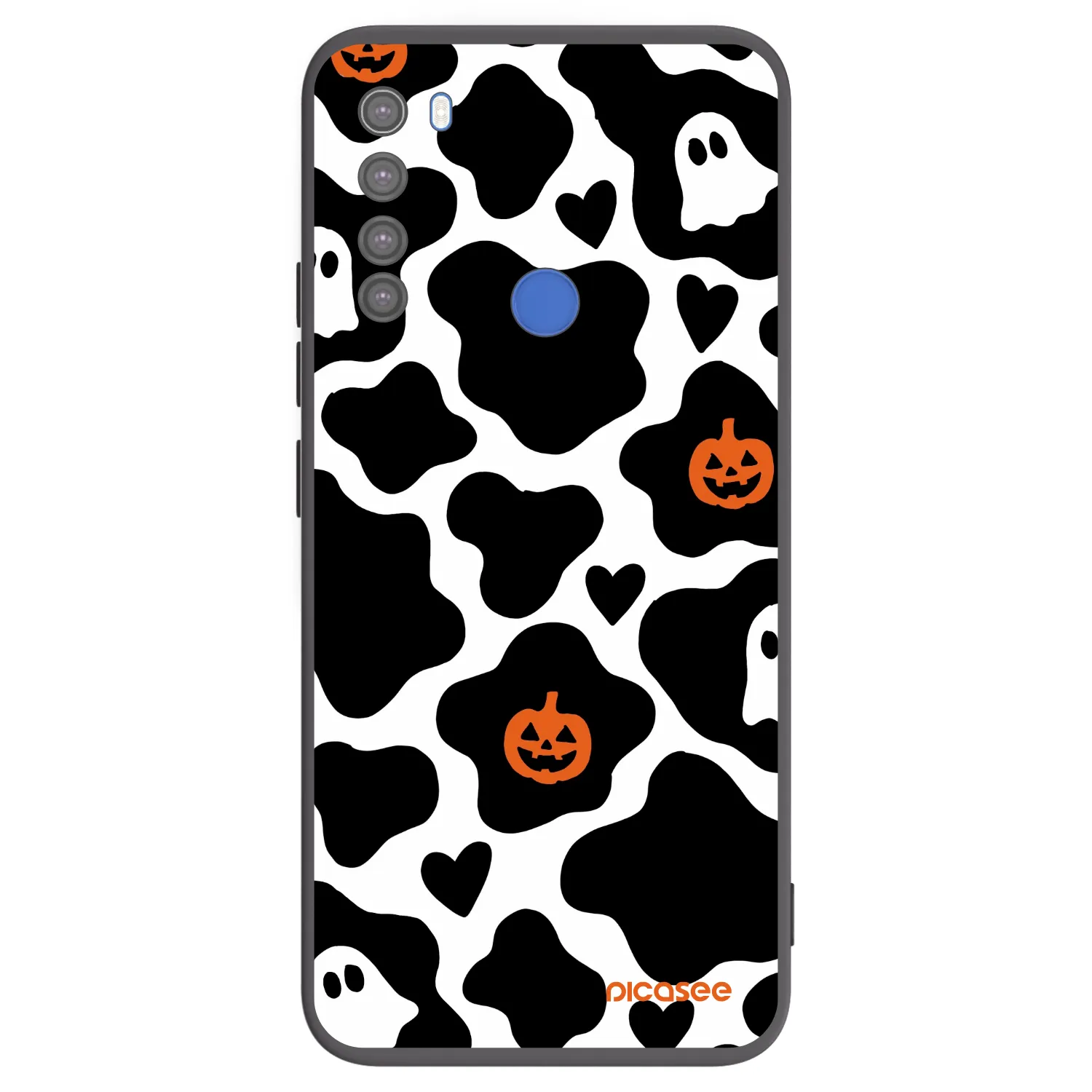 Picasee silikonový černý obal pro Xiaomi Redmi Note 8T - Boow