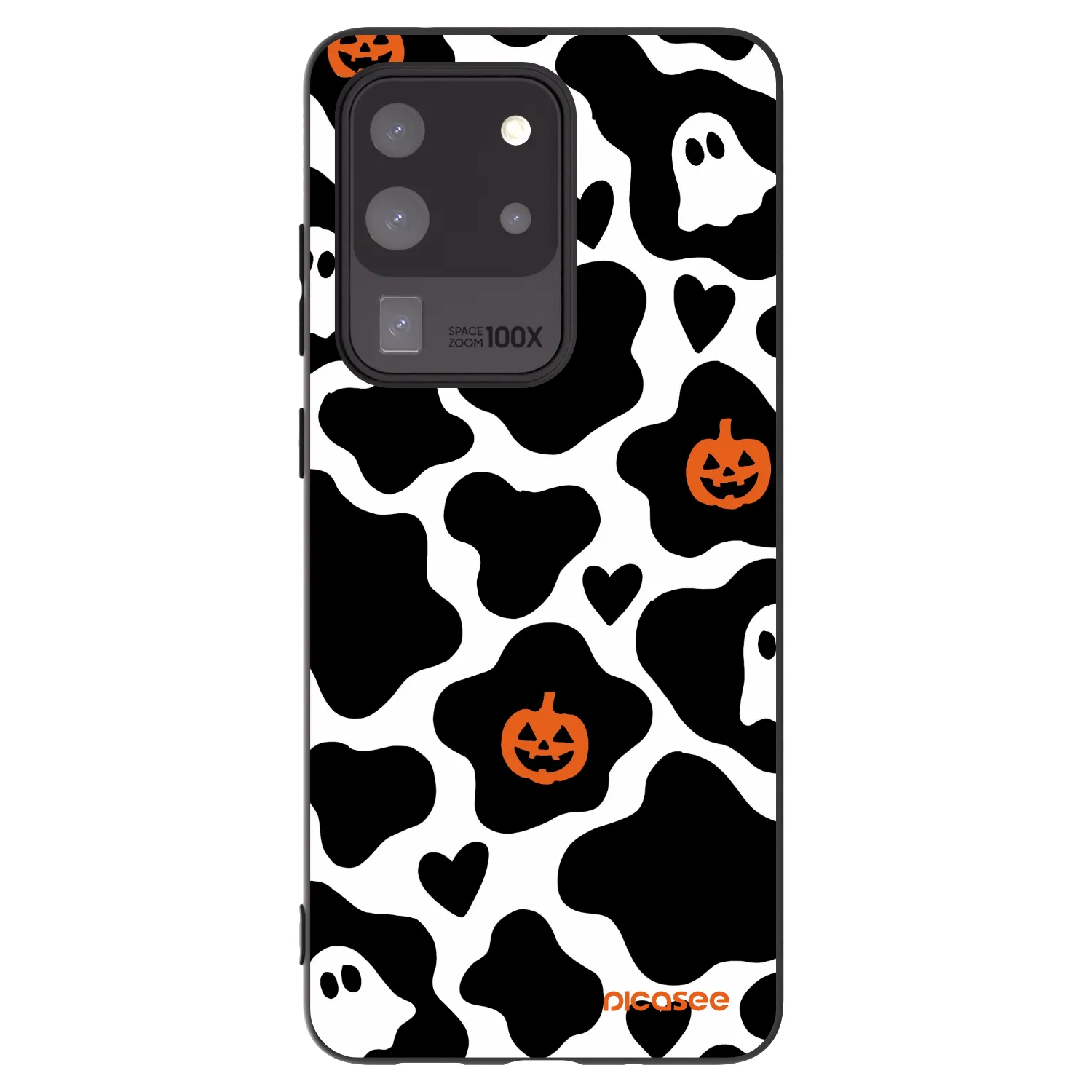 Picasee silikonový černý obal pro Samsung Galaxy S20 Ultra 5G G988F - Boow