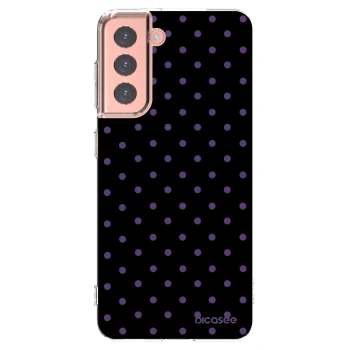 Picasee silikonový průhledný obal pro Samsung Galaxy S21 5G G991B - Flickers