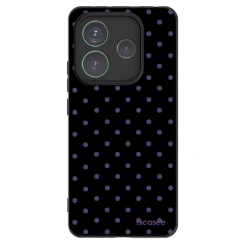 Picasee silikonový černý obal pro Xiaomi Redmi Note 14 5G - Flickers