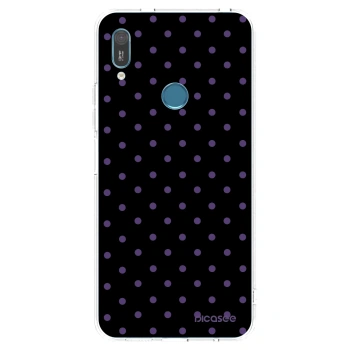 Picasee silikonový průhledný obal pro Huawei Y6 2019 - Flickers