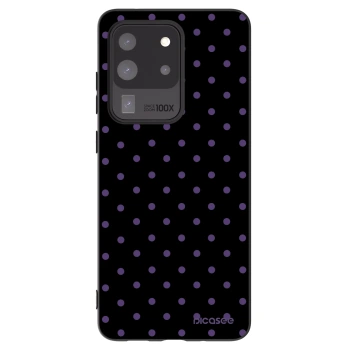 Picasee silikonový černý obal pro Samsung Galaxy S20 Ultra 5G G988F - Flickers