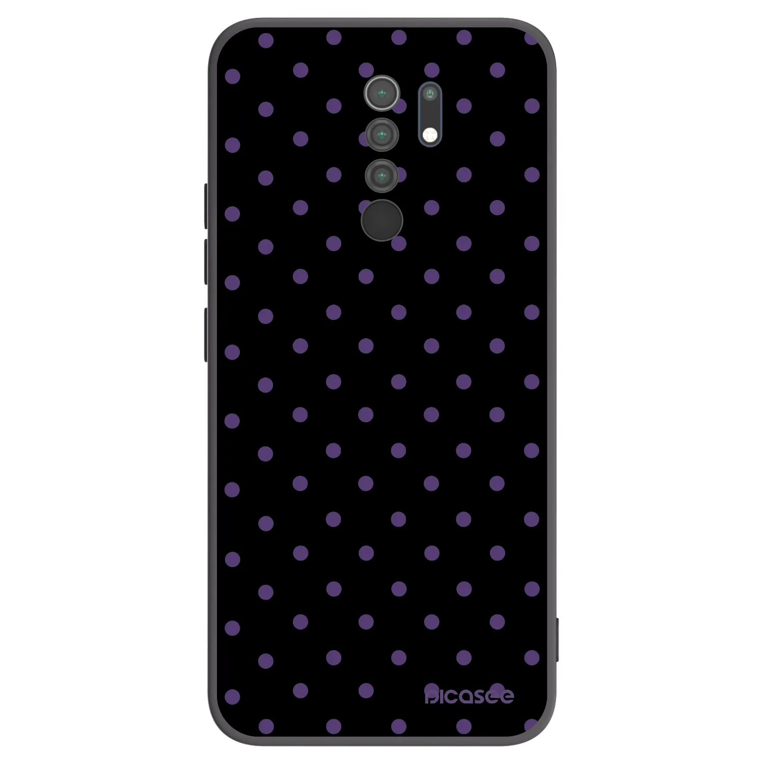Picasee silikonový černý obal pro Xiaomi Redmi 9 - Flickers