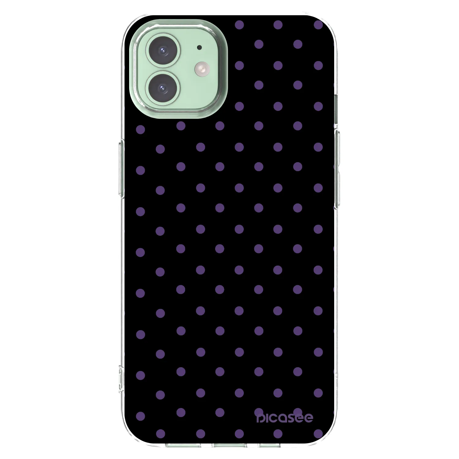 Picasee silikonový průhledný obal pro Apple iPhone 12 - Flickers