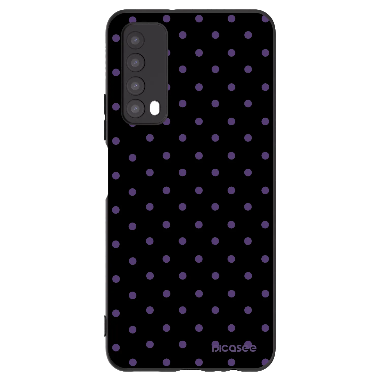 Picasee silikonový černý obal pro Huawei P Smart 2021 - Flickers