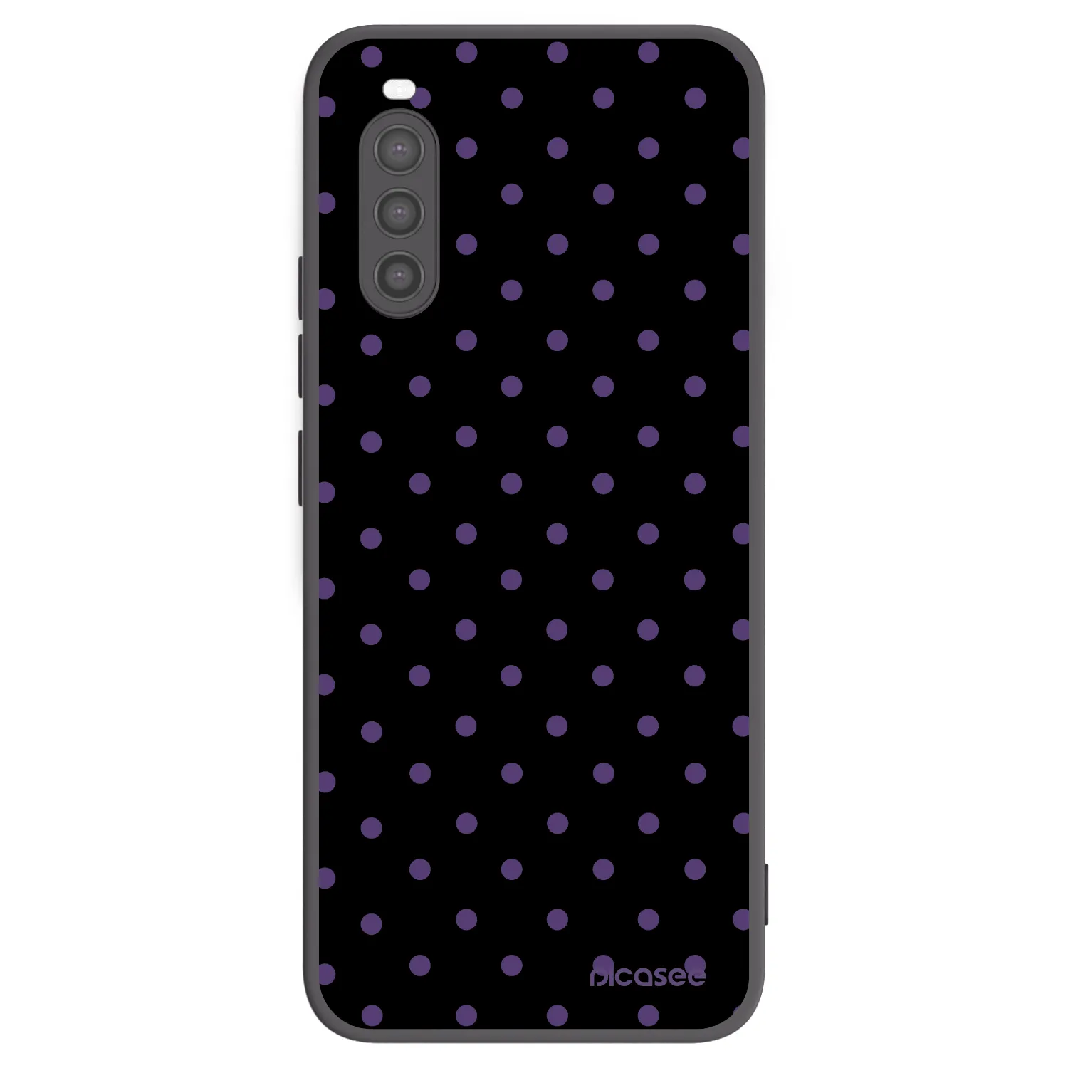 Picasee silikonový černý obal pro Sony Xperia 10 II - Flickers