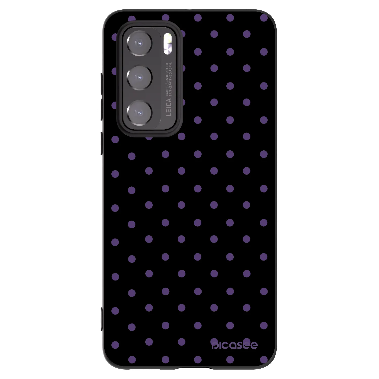 Picasee silikonový černý obal pro Huawei P40 - Flickers