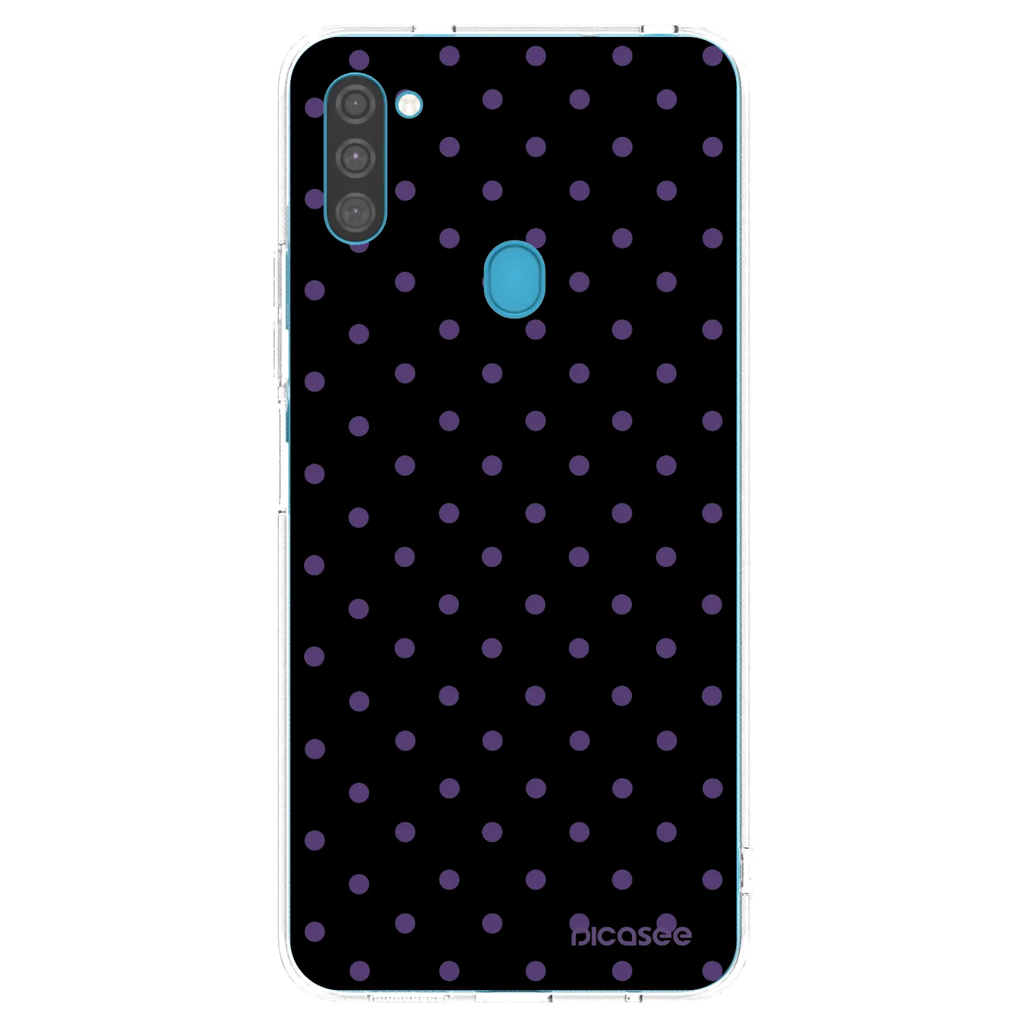 Picasee silikonový průhledný obal pro Samsung Galaxy M11 - Flickers