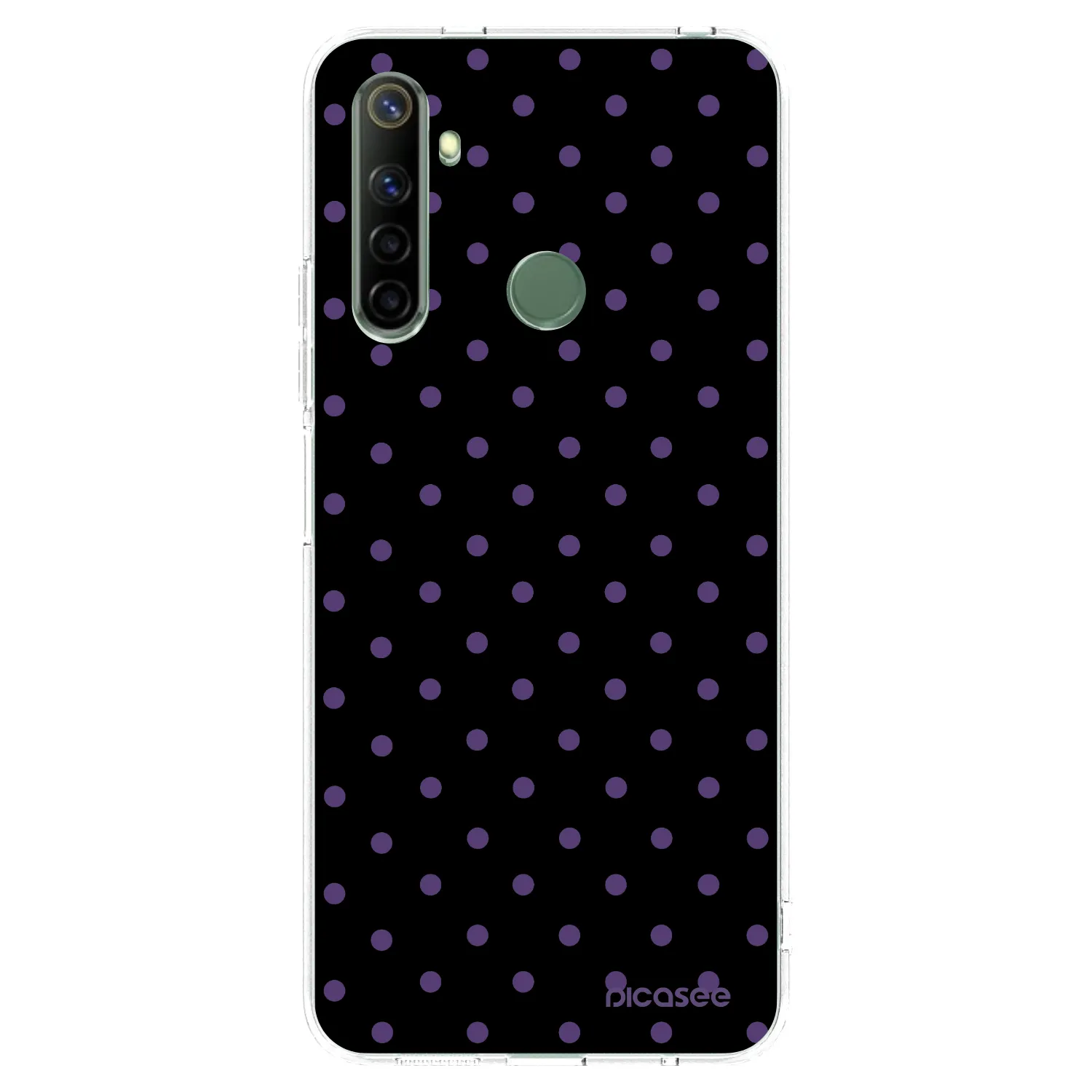 Picasee silikonový průhledný obal pro Realme 6i - Flickers