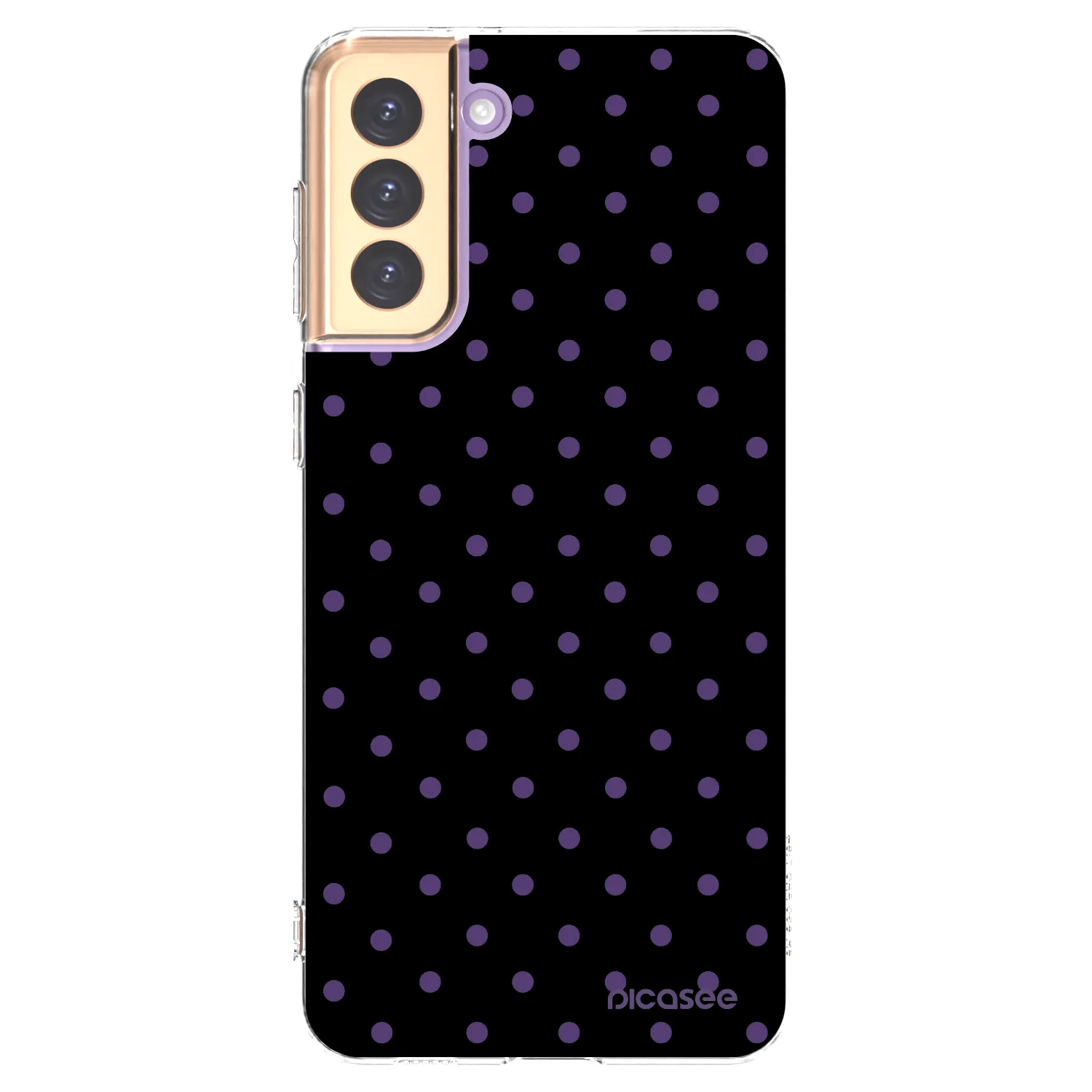 Picasee silikonový průhledný obal pro Samsung Galaxy S21+ 5G G996F - Flickers