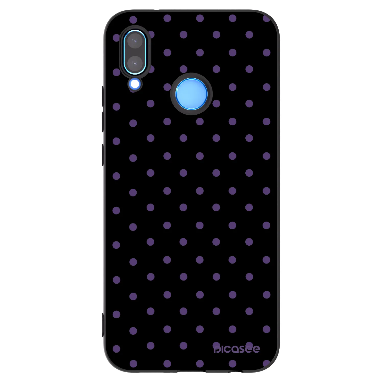 Picasee silikonový černý obal pro Huawei P20 Lite - Flickers