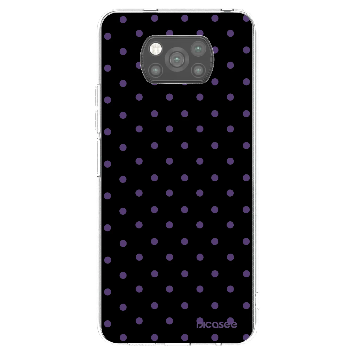 Picasee silikonový černý obal pro Xiaomi Poco X3 Pro - Flickers