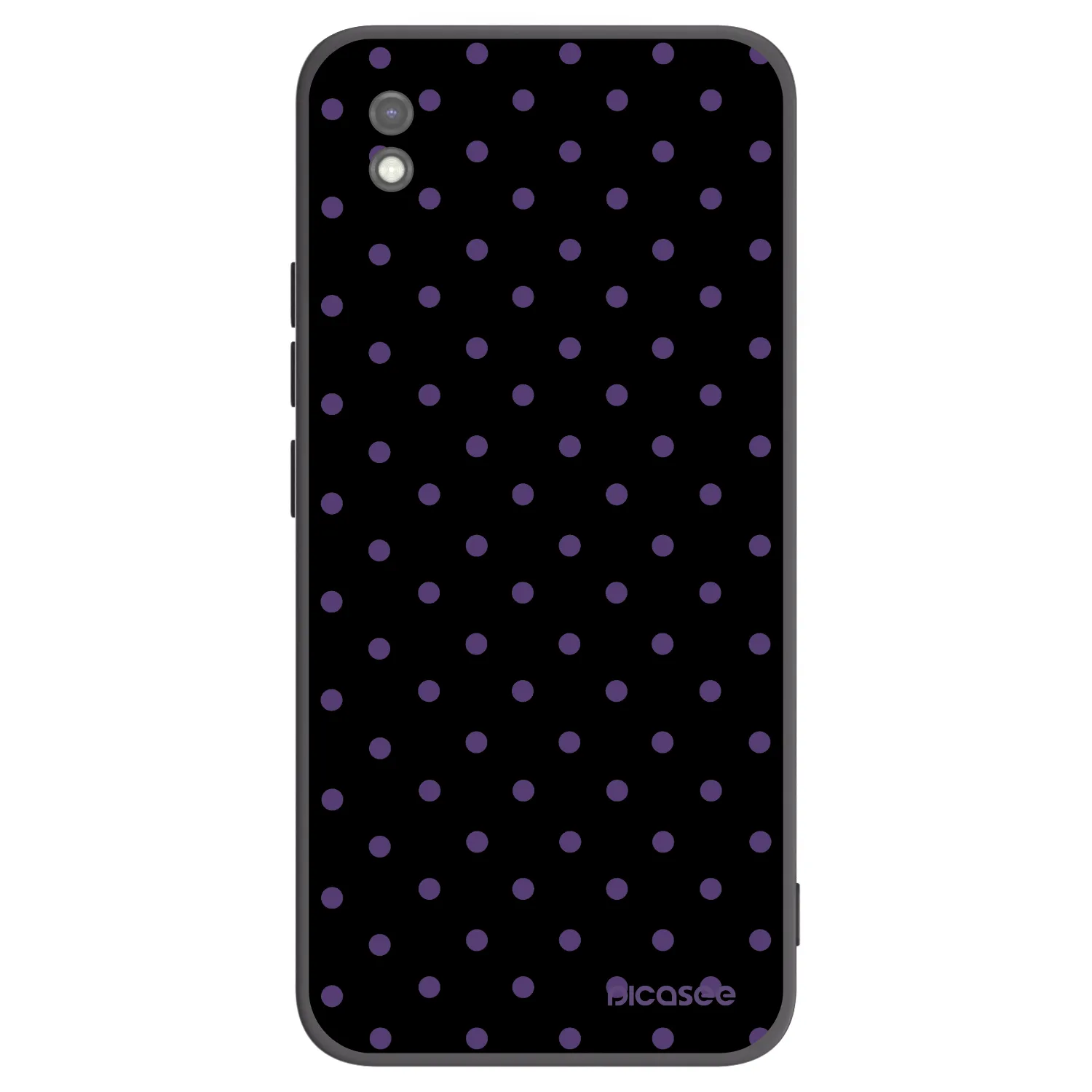 Picasee silikonový černý obal pro Xiaomi Redmi 9AT - Flickers