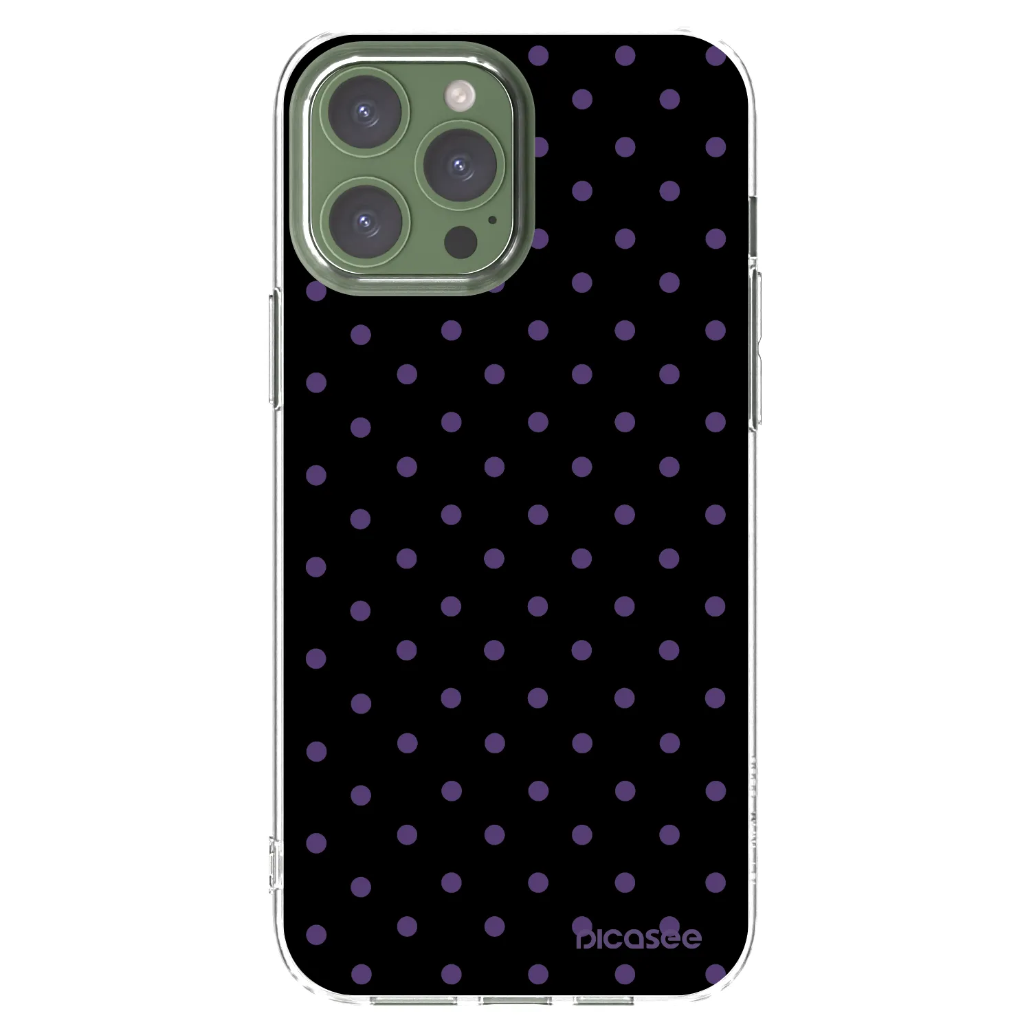 Picasee silikonový průhledný obal pro Apple iPhone 13 Pro Max - Flickers