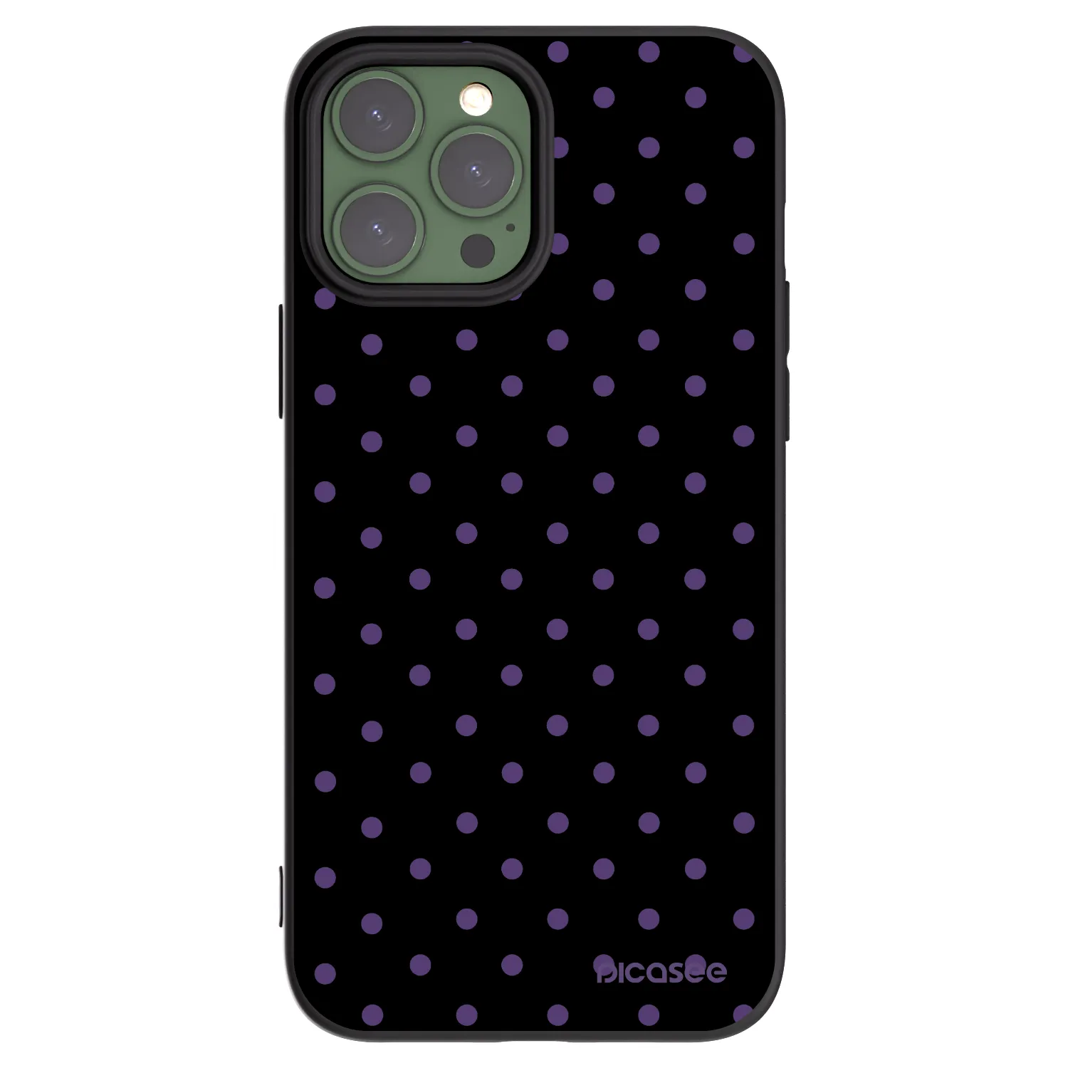 Picasee silikonový černý obal pro Apple iPhone 13 Pro Max - Flickers