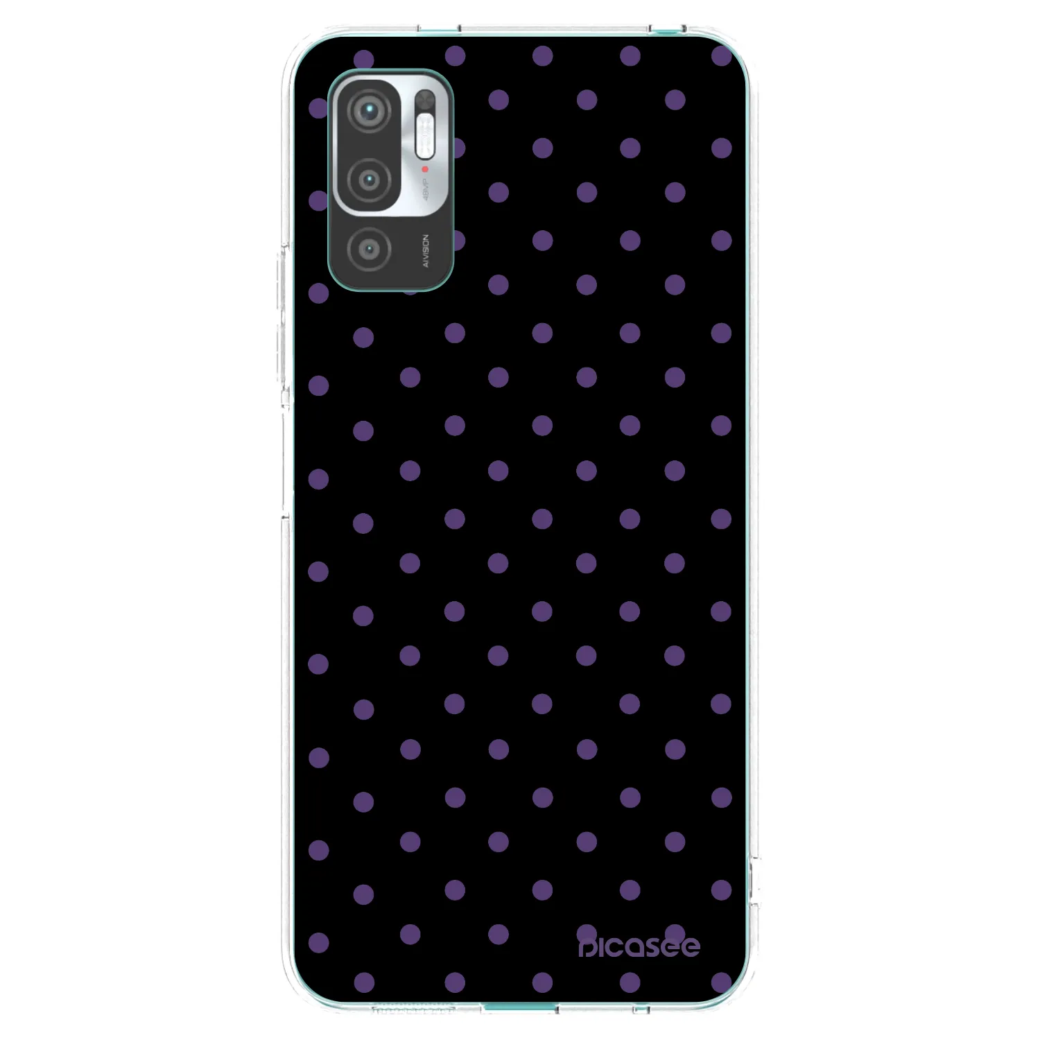 Picasee silikonový průhledný obal pro Xiaomi Redmi Note 10 5G - Flickers