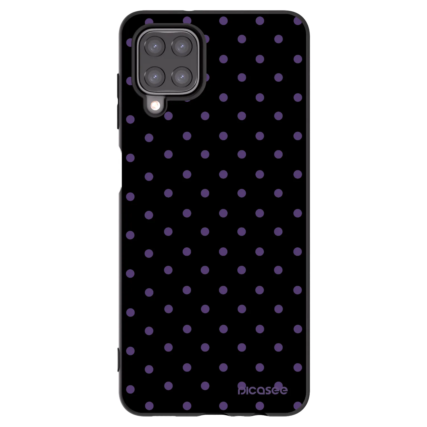 Picasee silikonový černý obal pro Samsung Galaxy M12 M127F - Flickers
