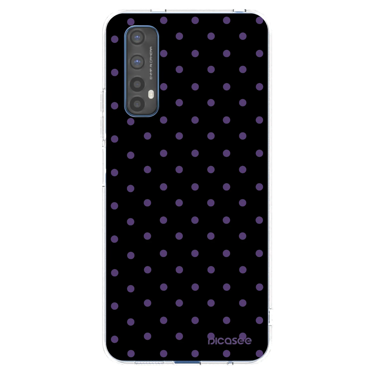 Picasee silikonový průhledný obal pro Realme 7 - Flickers