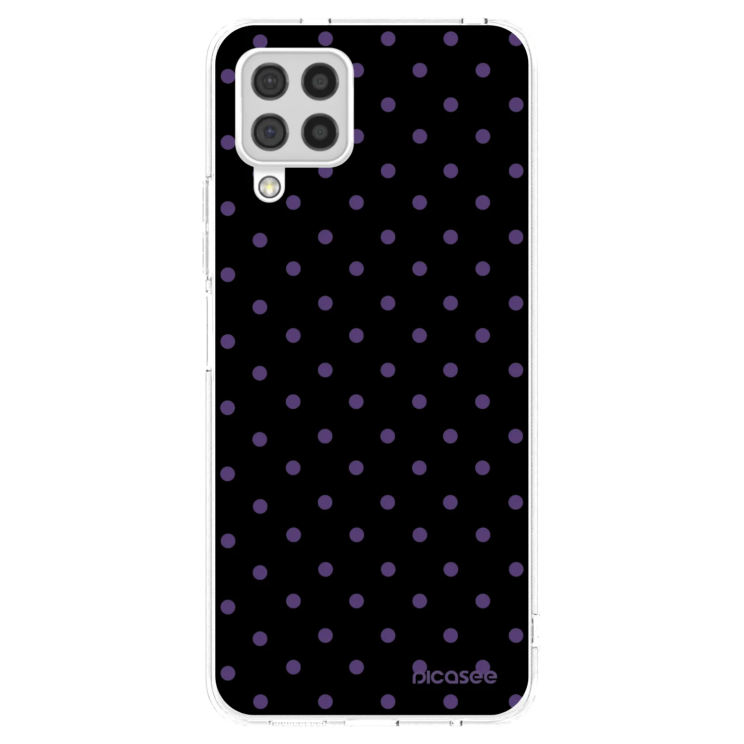 Picasee silikonový průhledný obal pro Samsung Galaxy A22 A225F 4G - Flickers