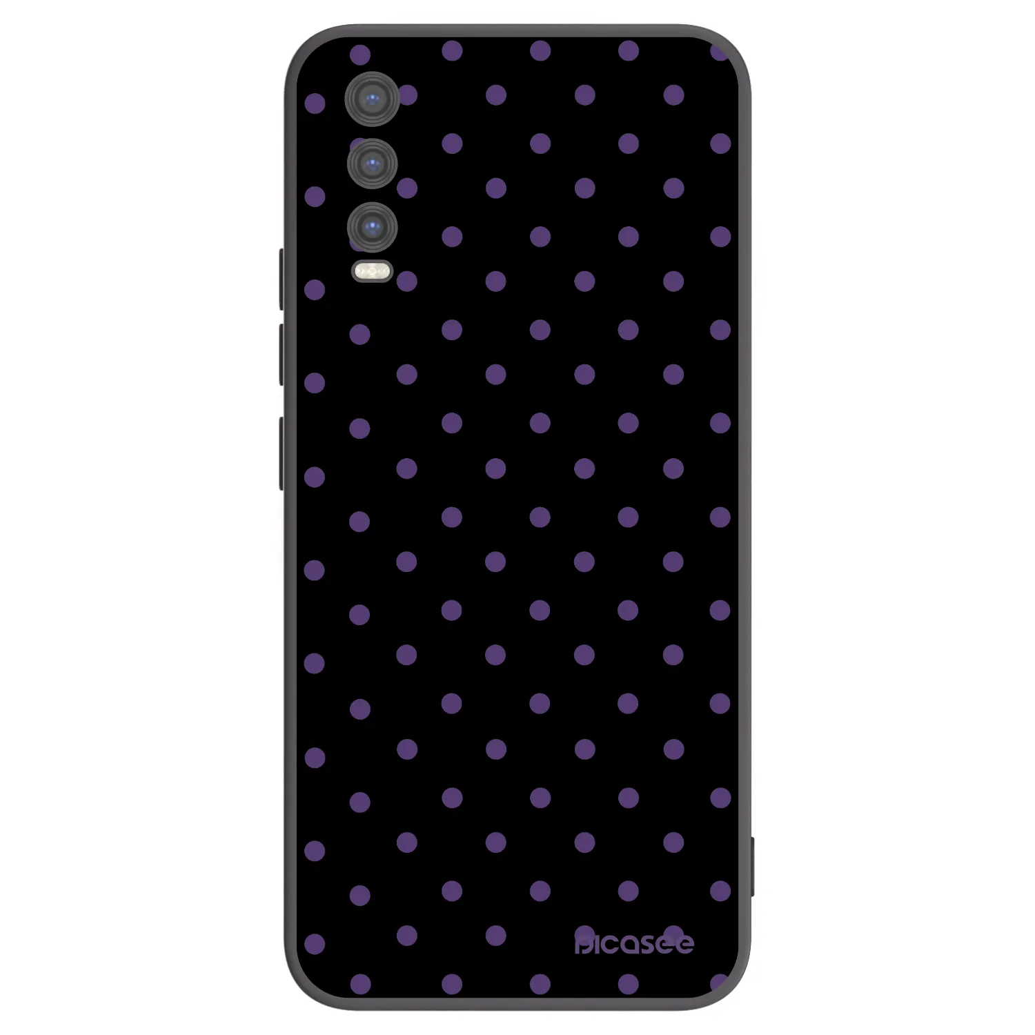 Picasee silikonový černý obal pro Vivo Y20s - Flickers
