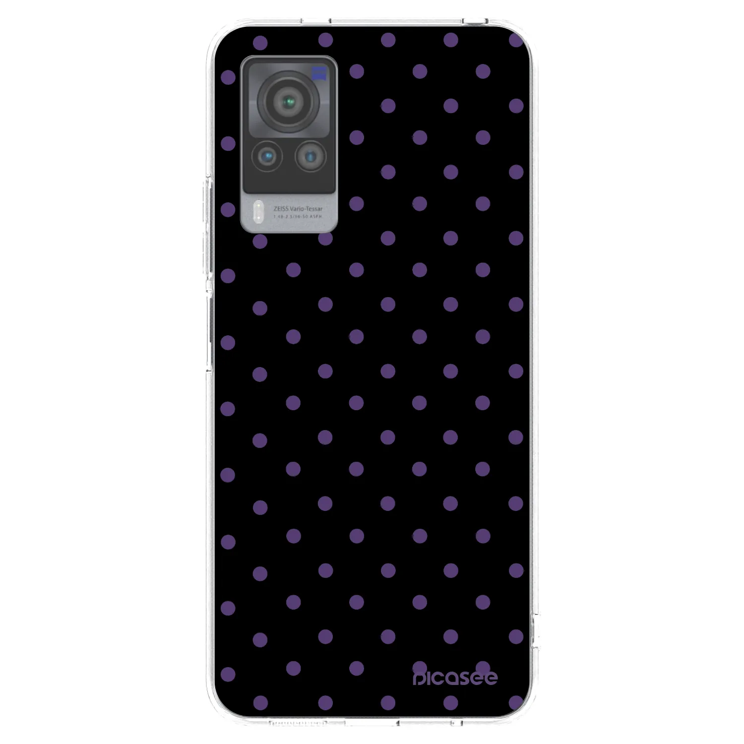 Picasee silikonový průhledný obal pro Vivo X60 Pro 5G - Flickers