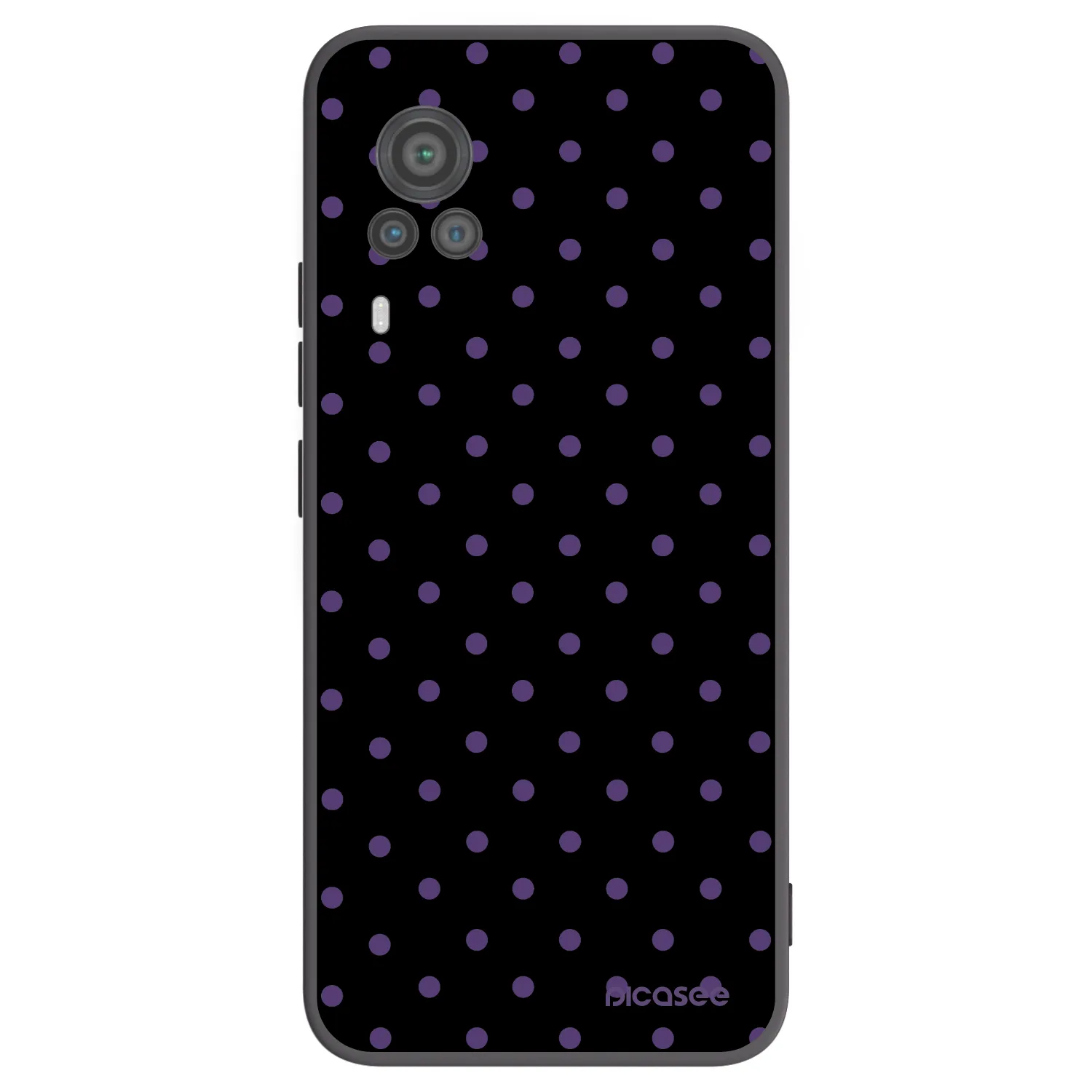 Picasee silikonový černý obal pro Vivo X60 Pro 5G - Flickers