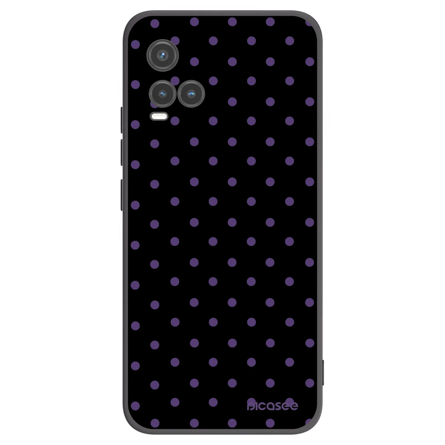 Picasee silikonový černý obal pro Vivo Y33s - Flickers