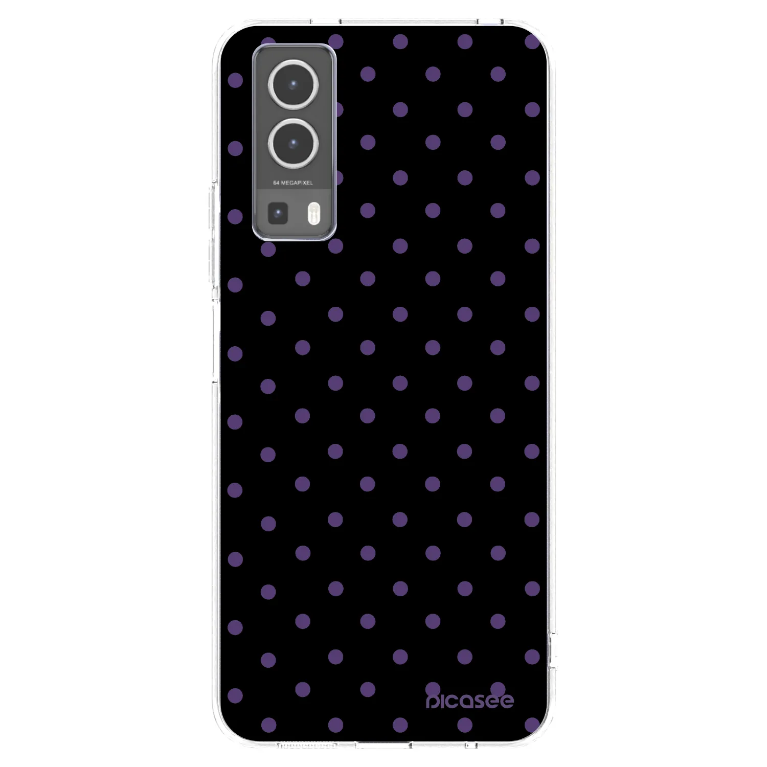 Picasee silikonový průhledný obal pro Vivo Y72 5G - Flickers