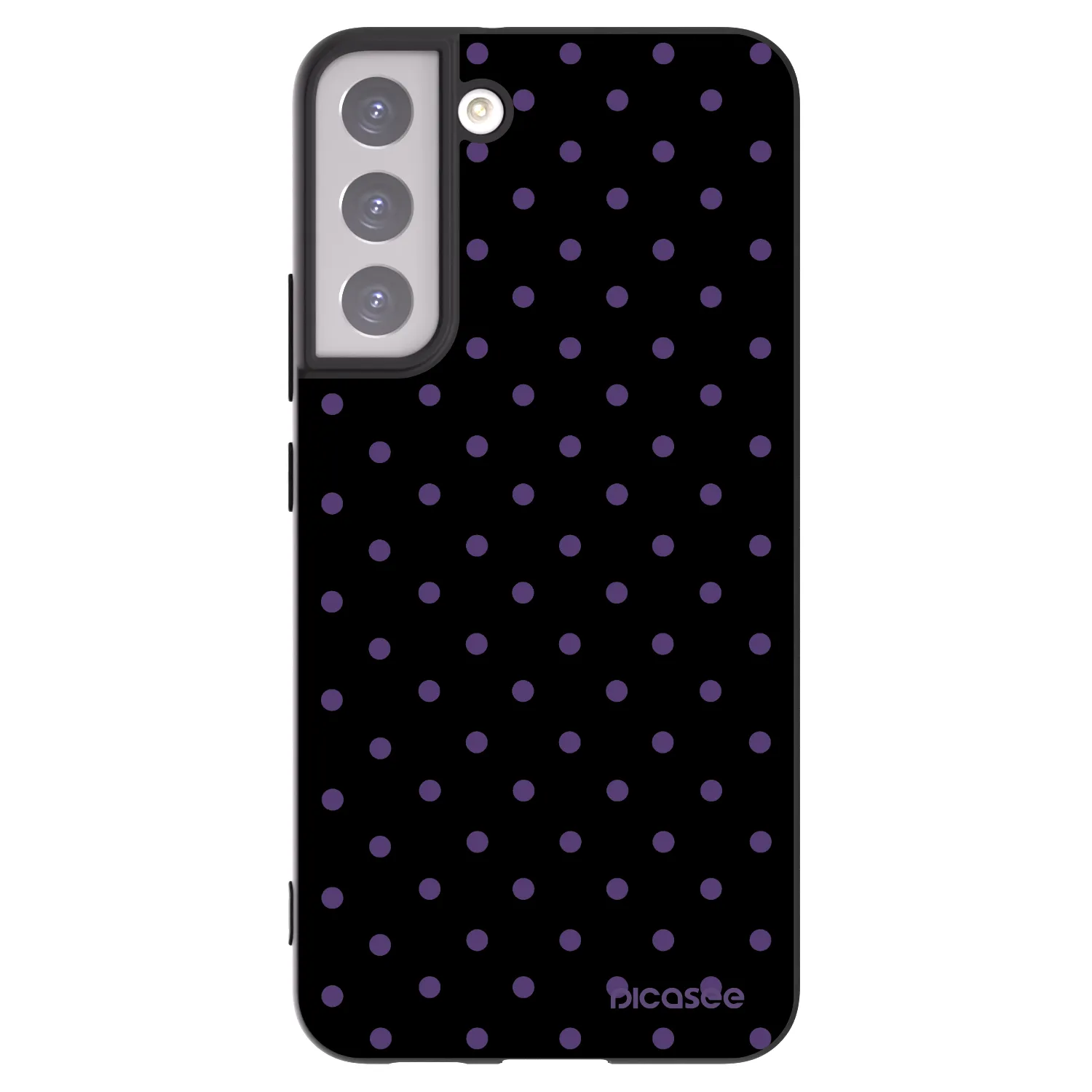 Picasee silikonový černý obal pro Samsung Galaxy S22+ 5G - Flickers