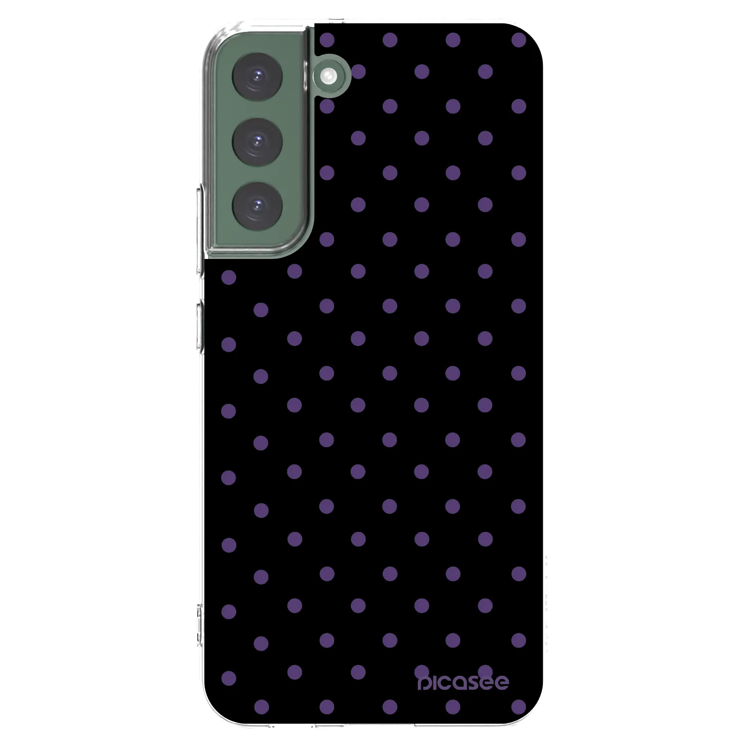 Picasee silikonový průhledný obal pro Samsung Galaxy S22+ 5G - Flickers