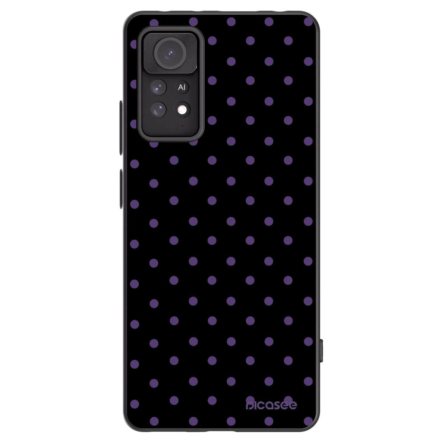 Picasee silikonový černý obal pro Xiaomi Redmi Note 11 Pro - Flickers